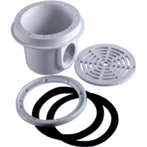 Выпуск донный круглый (пластик) 2″, пленка (PA01467V)