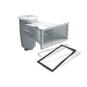 Скиммер пласт. 15 л, шир. раструб SKАC (бетон), кв.кр., 1 1/2″