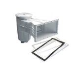 Скиммер пласт. 15 л, SKSC (бетон), кв.кр., 1 1/2"