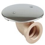 Скиммер пласт. 17,5 л, удл. шир. А-11305 (бетон), кв. кр., 2''