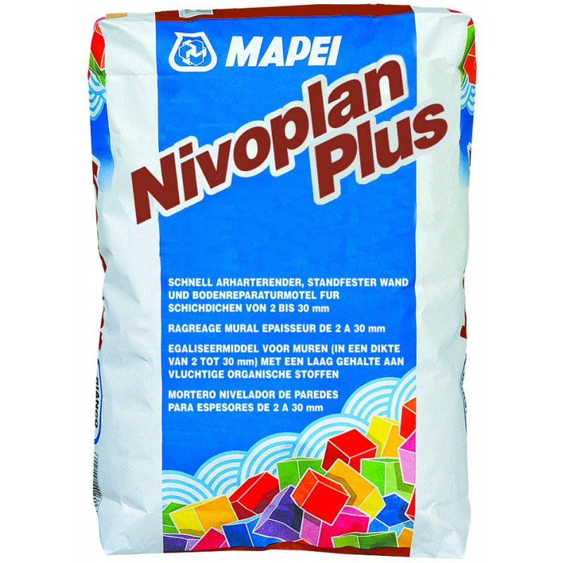 Штукатурная смесь NIVOPLAN PLUS, 25 кг